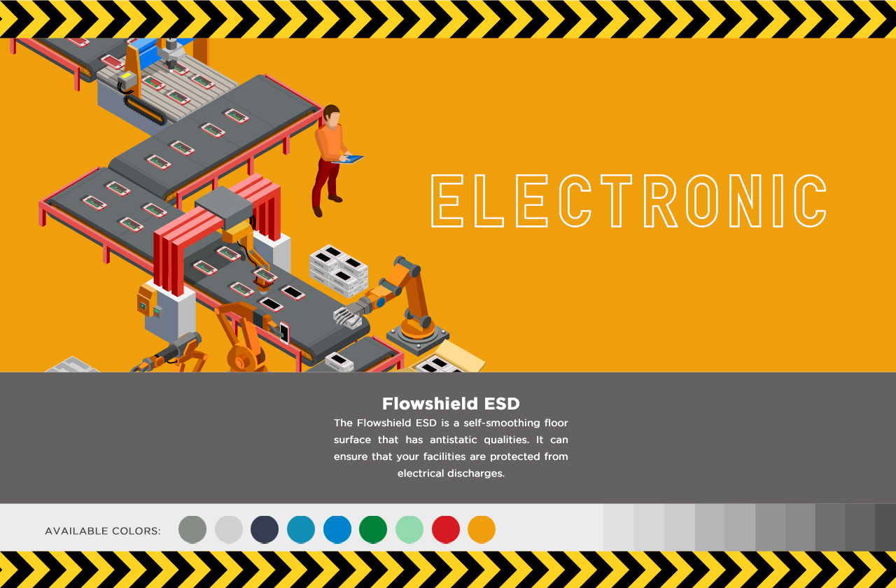 Graphic of electronic manufacturing