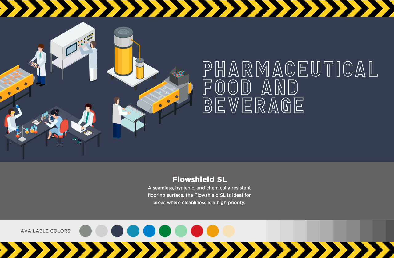 Graphic of a pharmaceutical lab