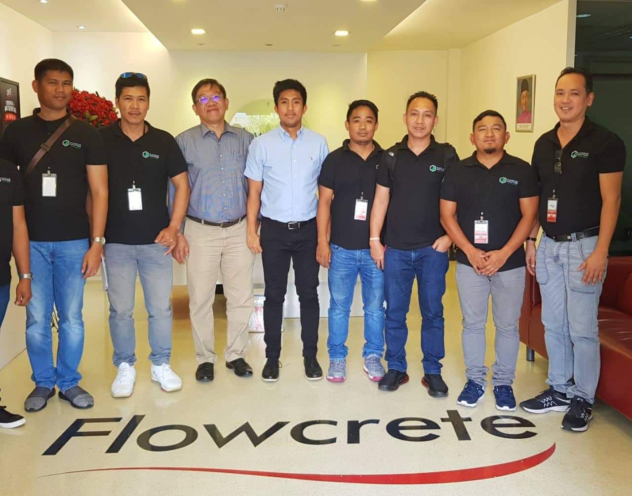 Training At Flowcrete Asia Headquarters