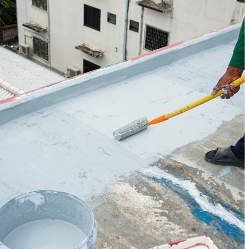 Polyurethane waterproofing application