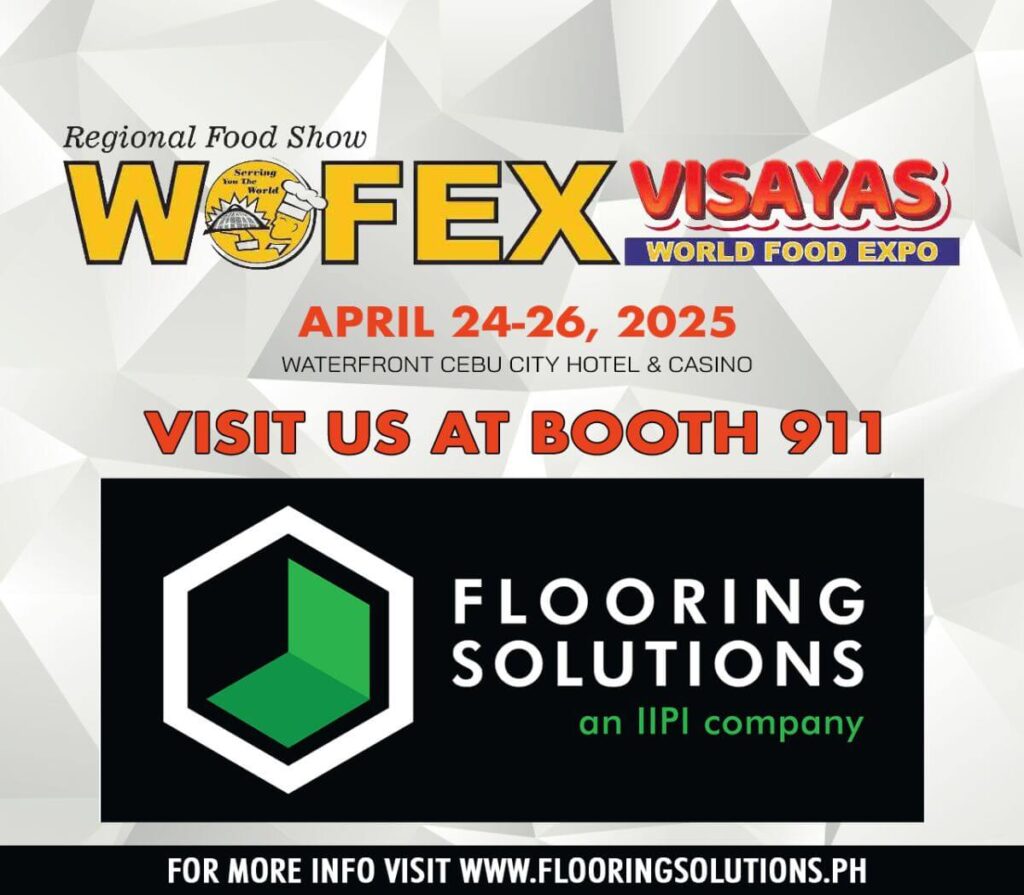 WOFEX Visayas 2025: Flooring Solutions Showcases Durable and Sanitary Flooring for the F&B Sector