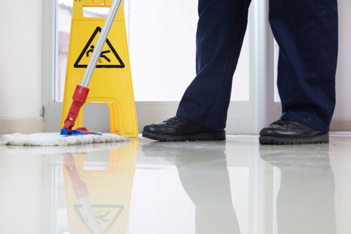 Sweep or Dust Mop Daily