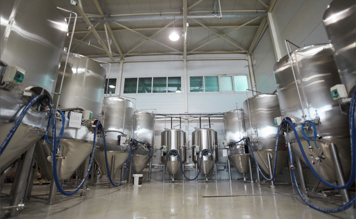 Food and Beverage Processing Floors for Hygienic Environments