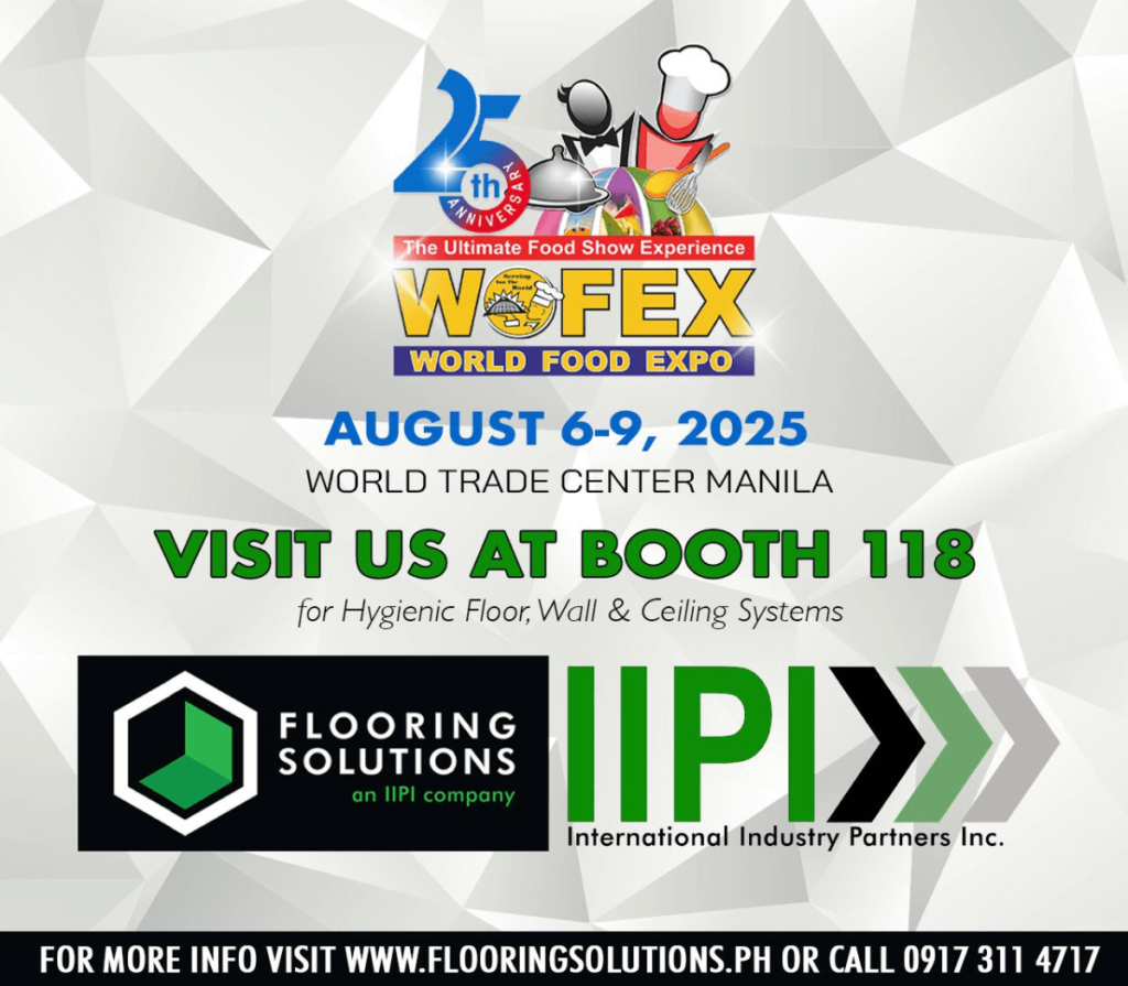 Flooring Solutions Returns to WOFEX Manila 2025 for a Landmark Showcase of Hygienic and High-Performance Flooring Innovations